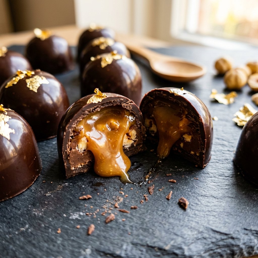 Golden Roasted Hazelnut Pralines
